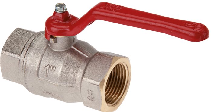 Exemplary representation: 2-part ball valve, full bore, standard